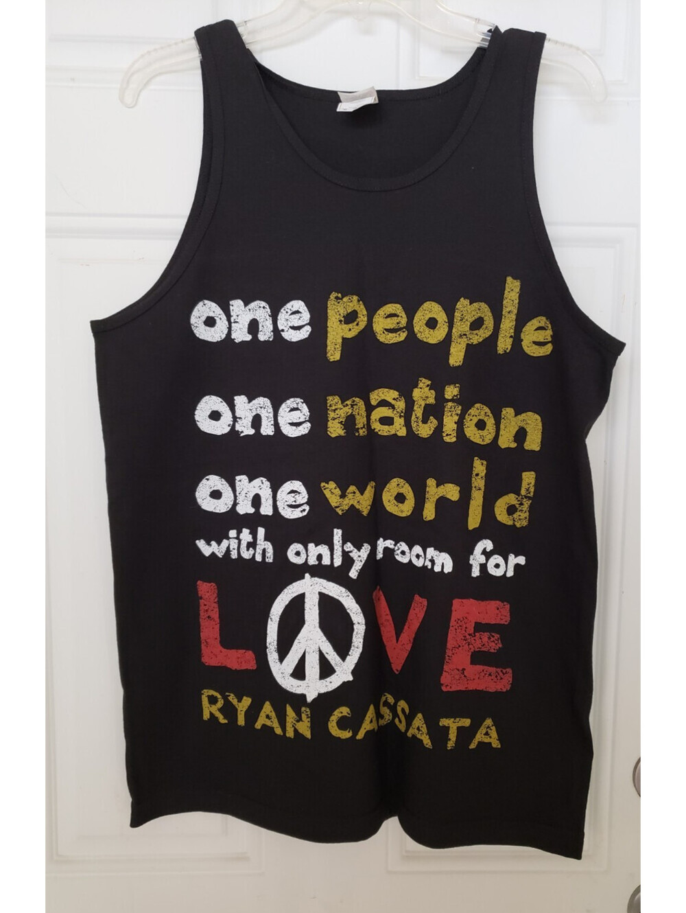 Alstyle Apparel & Activewear (AAA) Ryan Cassata LGBTQ Pride T-Shirt Unisex Peace